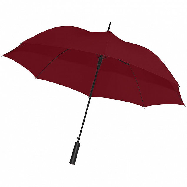 Зонт-трость Dublin, бордовый с логотипом в Астрахани заказать по выгодной цене в кибермаркете AvroraStore