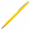 Шариковая ручка Touch Tip, желтая с логотипом в Астрахани заказать по выгодной цене в кибермаркете AvroraStore