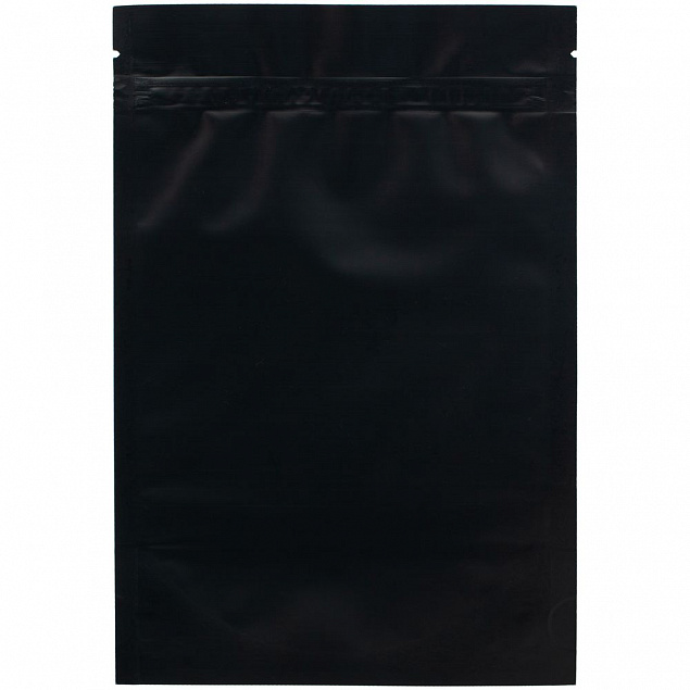 Пакет с замком Zippa XL, черный с логотипом в Астрахани заказать по выгодной цене в кибермаркете AvroraStore