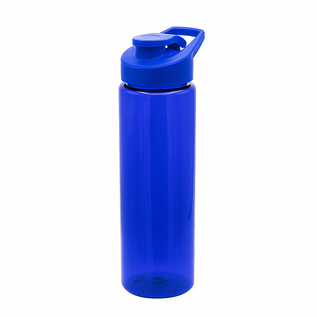 Пластиковая бутылка Ronny - Синий HH с логотипом в Астрахани заказать по выгодной цене в кибермаркете AvroraStore