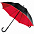 Зонт-трость Downtown, черный с синим с логотипом в Астрахани заказать по выгодной цене в кибермаркете AvroraStore