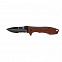 Складной нож Stinger 632SW, сандаловое дерево с логотипом в Астрахани заказать по выгодной цене в кибермаркете AvroraStore