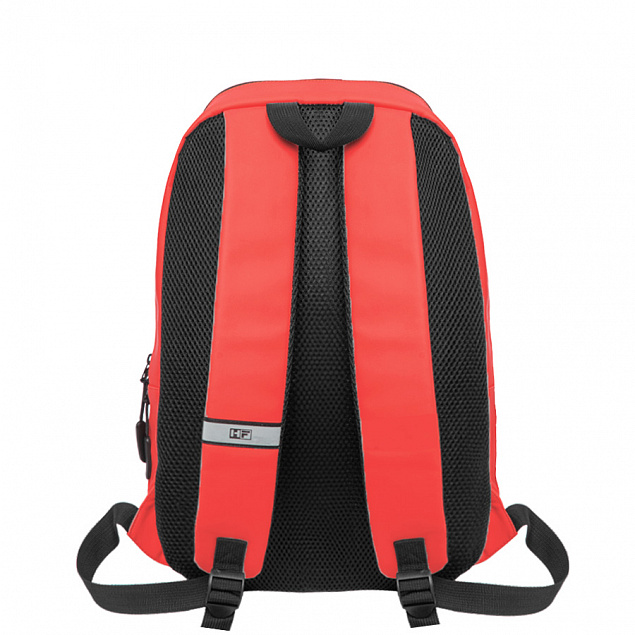 Рюкзак "Go", красный, 41 х 29 х15,5 см, 100% полиуретан с логотипом в Астрахани заказать по выгодной цене в кибермаркете AvroraStore