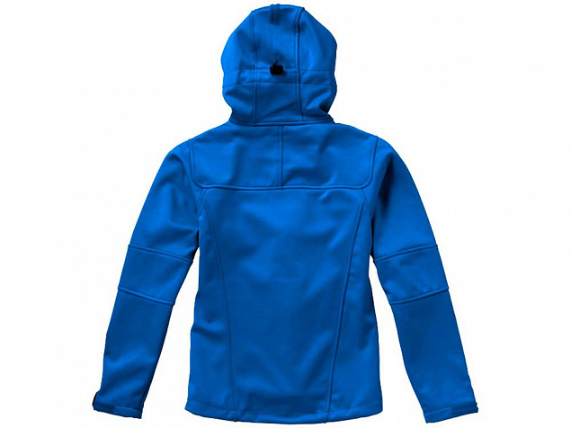 Куртка софтшел Match женская, небесно-синий с логотипом в Астрахани заказать по выгодной цене в кибермаркете AvroraStore