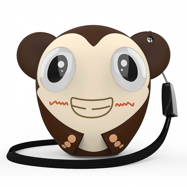 Беспроводная колонка Hiper ZOO Katy, Monkey с логотипом в Астрахани заказать по выгодной цене в кибермаркете AvroraStore