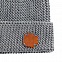 Шапка Brugge Even, серый меланж с логотипом в Астрахани заказать по выгодной цене в кибермаркете AvroraStore