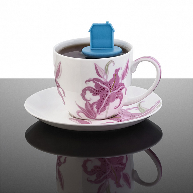 Поплавок для чая "Домик" с логотипом в Астрахани заказать по выгодной цене в кибермаркете AvroraStore