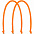 Ручки Corda для пакета M, бежевые с логотипом в Астрахани заказать по выгодной цене в кибермаркете AvroraStore
