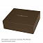 Ежедневник-портфолио Royal, черный, эко-кожа, недатированный кремовый блок, подарочная коробка с логотипом в Астрахани заказать по выгодной цене в кибермаркете AvroraStore