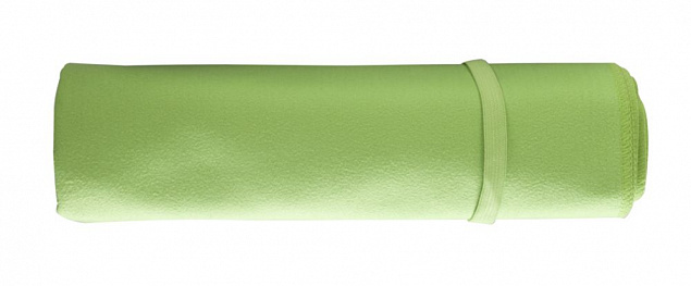 Спортивное полотенце Atoll Medium, зеленое яблоко с логотипом в Астрахани заказать по выгодной цене в кибермаркете AvroraStore