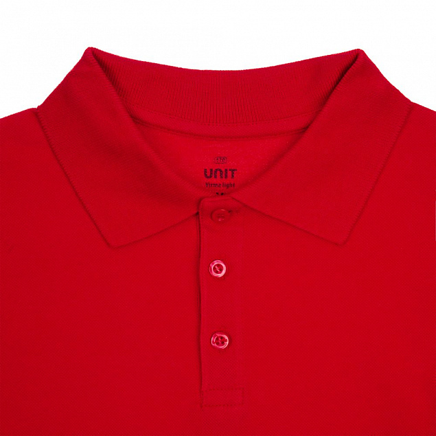 Рубашка поло Virma light, красная с логотипом в Астрахани заказать по выгодной цене в кибермаркете AvroraStore