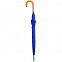 Зонт-трость LockWood ver.2, синий с логотипом в Астрахани заказать по выгодной цене в кибермаркете AvroraStore