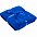 Плед Plush, синий с логотипом в Астрахани заказать по выгодной цене в кибермаркете AvroraStore
