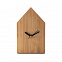 Бамбуковые часы La Casa, коричневые с логотипом в Астрахани заказать по выгодной цене в кибермаркете AvroraStore