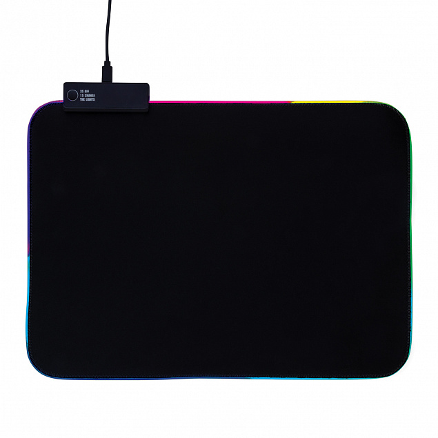Игровой коврик для мыши с RGB-подсветкой с логотипом в Астрахани заказать по выгодной цене в кибермаркете AvroraStore