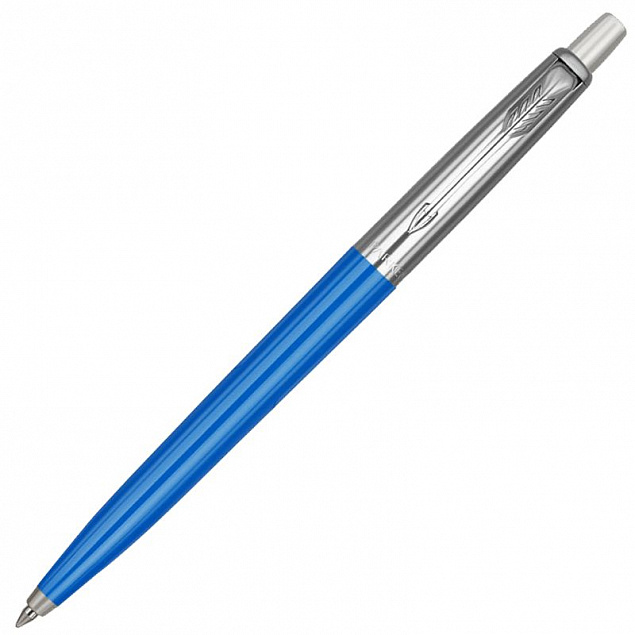 Ручка шариковая Parker Jotter Originals Blue Chrome CT, синяя с логотипом в Астрахани заказать по выгодной цене в кибермаркете AvroraStore