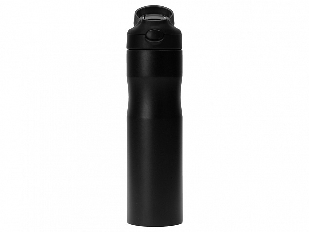 Бутылка для воды Hike Waterline, нерж сталь, 850 мл, черный с логотипом в Астрахани заказать по выгодной цене в кибермаркете AvroraStore