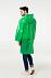 Дождевик-плащ CloudTime, зеленый с логотипом в Астрахани заказать по выгодной цене в кибермаркете AvroraStore
