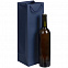Пакет под бутылку Vindemia, синий с логотипом в Астрахани заказать по выгодной цене в кибермаркете AvroraStore