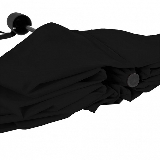 Зонт складной Mini Hit Dry-Set, черный с логотипом в Астрахани заказать по выгодной цене в кибермаркете AvroraStore