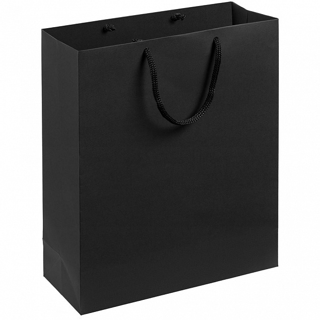 Пакет Wide, черный с логотипом в Астрахани заказать по выгодной цене в кибермаркете AvroraStore