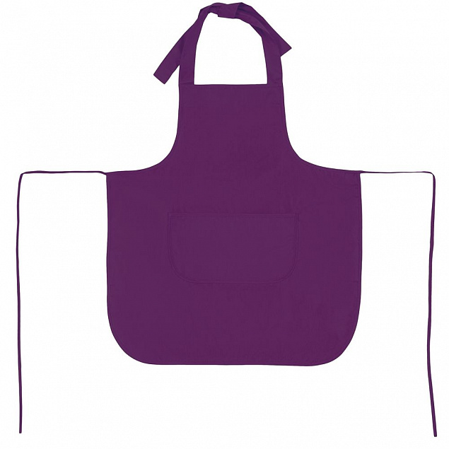 Фартук Neat, фиолетовый с логотипом в Астрахани заказать по выгодной цене в кибермаркете AvroraStore