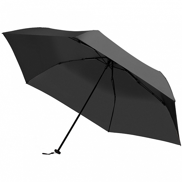 Зонт складной Luft Trek, черный с логотипом в Астрахани заказать по выгодной цене в кибермаркете AvroraStore