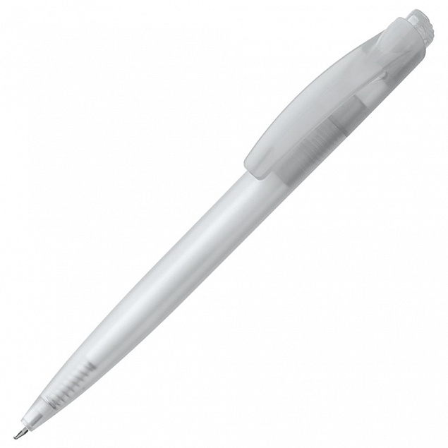Ручка шариковая Profit, белая с логотипом в Астрахани заказать по выгодной цене в кибермаркете AvroraStore