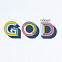 Толстовка с капюшоном «Новый GOD», белая с логотипом в Астрахани заказать по выгодной цене в кибермаркете AvroraStore