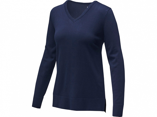 Пуловер Stanton с V-образным вырезом, женский с логотипом в Астрахани заказать по выгодной цене в кибермаркете AvroraStore