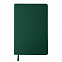 Бизнес-блокнот SIMPLY FLEX, А5,  зеленый, кремовый блок, в линейку с логотипом в Астрахани заказать по выгодной цене в кибермаркете AvroraStore