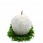 Свеча «Снежок» с логотипом в Астрахани заказать по выгодной цене в кибермаркете AvroraStore