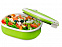 Ланч-бокс Spiga 750 мл для микроволновой печи, зеленый с логотипом в Астрахани заказать по выгодной цене в кибермаркете AvroraStore