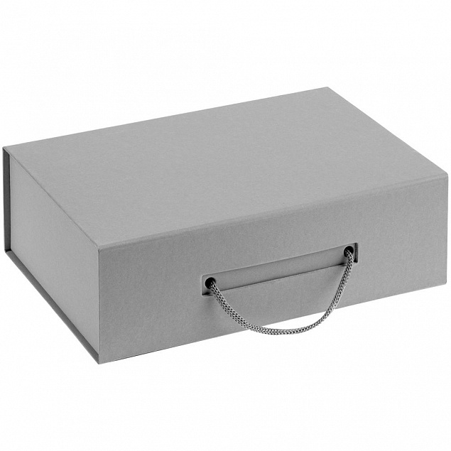 Коробка Matter, серая с логотипом в Астрахани заказать по выгодной цене в кибермаркете AvroraStore