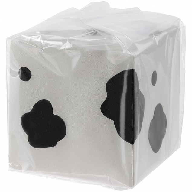 Свеча «Spotted Cow», куб с логотипом в Астрахани заказать по выгодной цене в кибермаркете AvroraStore