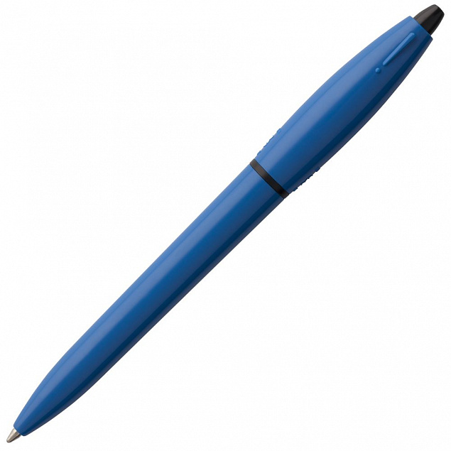 Ручка шариковая S! (Си), ярко-синяя с логотипом в Астрахани заказать по выгодной цене в кибермаркете AvroraStore