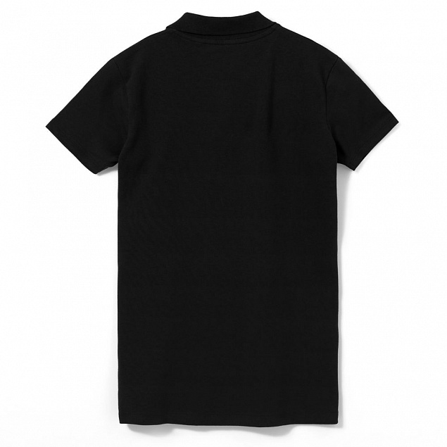 Рубашка поло женская PHOENIX WOMEN, черная с логотипом в Астрахани заказать по выгодной цене в кибермаркете AvroraStore