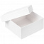 Коробка Satin, малая, белая с логотипом в Астрахани заказать по выгодной цене в кибермаркете AvroraStore