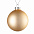 Елочный шар Finery Matt, 10 см, матовый золотистый с логотипом в Астрахани заказать по выгодной цене в кибермаркете AvroraStore