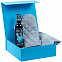 Коробка Quadra, голубая с логотипом в Астрахани заказать по выгодной цене в кибермаркете AvroraStore