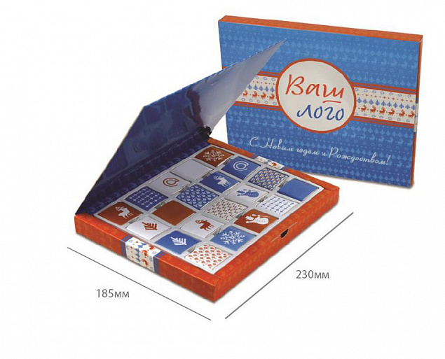 Набор шоколада Choco Book на заказ с логотипом в Астрахани заказать по выгодной цене в кибермаркете AvroraStore