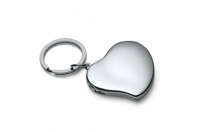 Брелок-медальон Heart с логотипом в Астрахани заказать по выгодной цене в кибермаркете AvroraStore