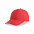 Бейсболка RECY SIX, красный, 6 клиньев, 100 % переработанный полиэстер, липучка с логотипом в Астрахани заказать по выгодной цене в кибермаркете AvroraStore
