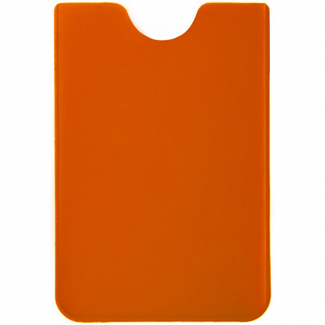 Чехол для карточки Dorset, оранжевый с логотипом в Астрахани заказать по выгодной цене в кибермаркете AvroraStore