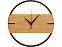 Деревянные часы с металлическим ободом «Time Wheel» с логотипом в Астрахани заказать по выгодной цене в кибермаркете AvroraStore