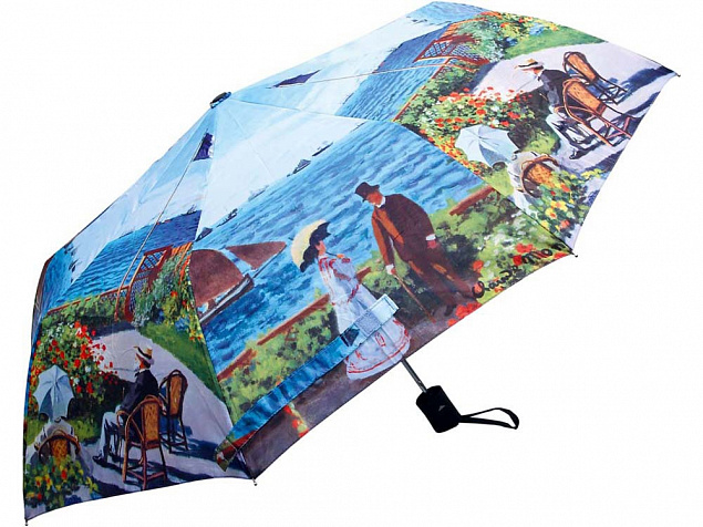 Набор «Моне. Сад в Сент-Андрес»: платок, складной зонт с логотипом в Астрахани заказать по выгодной цене в кибермаркете AvroraStore