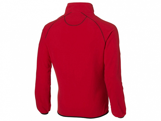 Куртка Drop Shot из микрофлиса мужская, красный с логотипом в Астрахани заказать по выгодной цене в кибермаркете AvroraStore