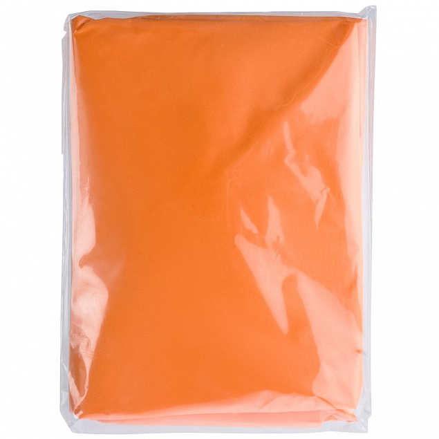 Дождевик-плащ BrightWay, оранжевый с логотипом в Астрахани заказать по выгодной цене в кибермаркете AvroraStore