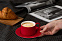 Чайная пара Best Morning, красная с логотипом в Астрахани заказать по выгодной цене в кибермаркете AvroraStore