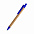 Шариковая ручка NATURAL BIO - Синий HH с логотипом в Астрахани заказать по выгодной цене в кибермаркете AvroraStore